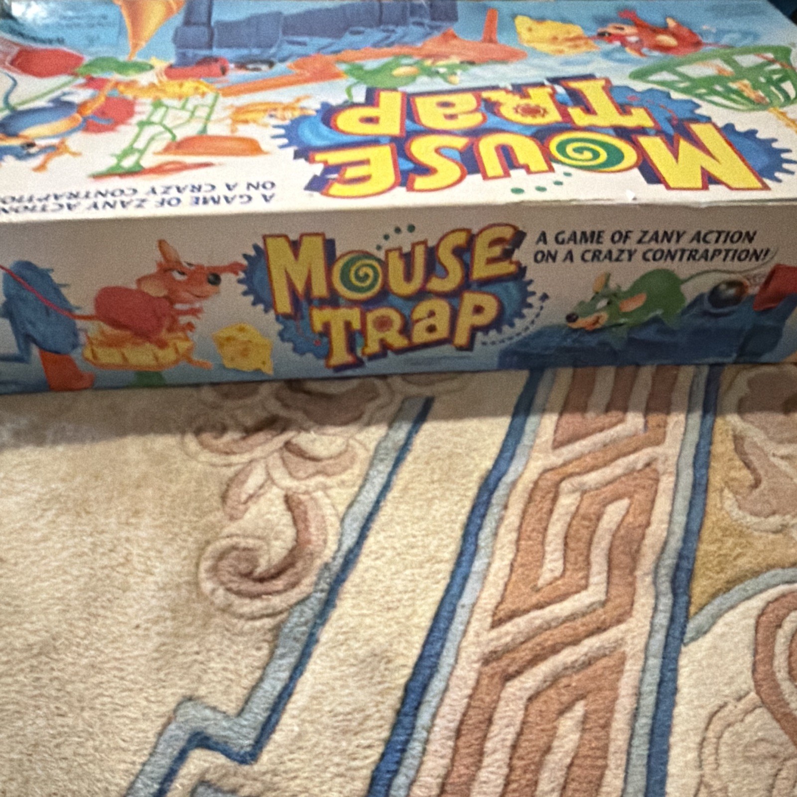 Milton Bradley Mouse Trap Action Board Game Complete 2-4 Players Ages 6+