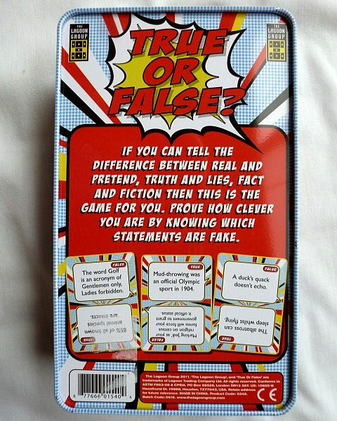 True or False The Hilarious Trivia Game Lagoon Group Urban Myths Fact Fiction