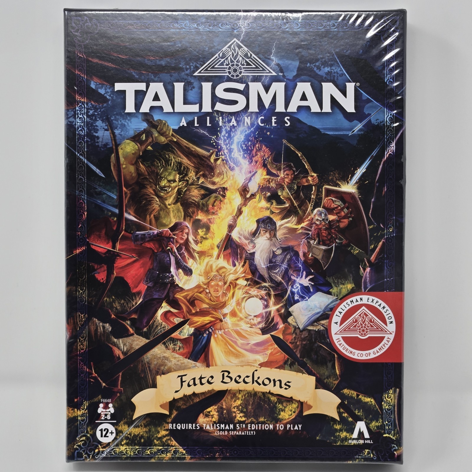 Talisman Alliances Fate Beckons Expansion Avalon Hill New Sealed Board Game