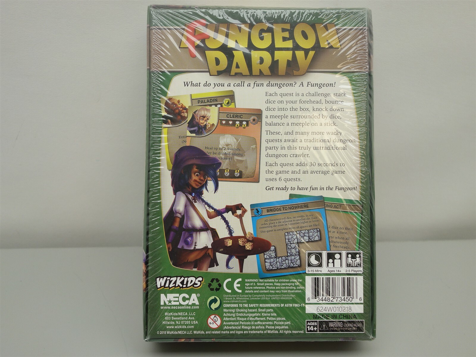 WizKids NECA Party Game: Fungeon Party (sealed)