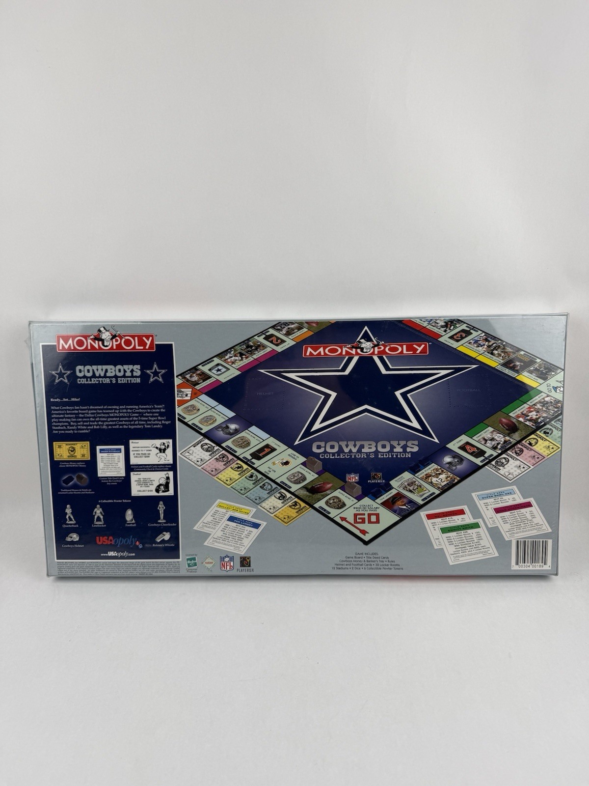 2003 Monopoly NFL Dallas Cowboys Collector’s Edition Board Game Sealed *Read*