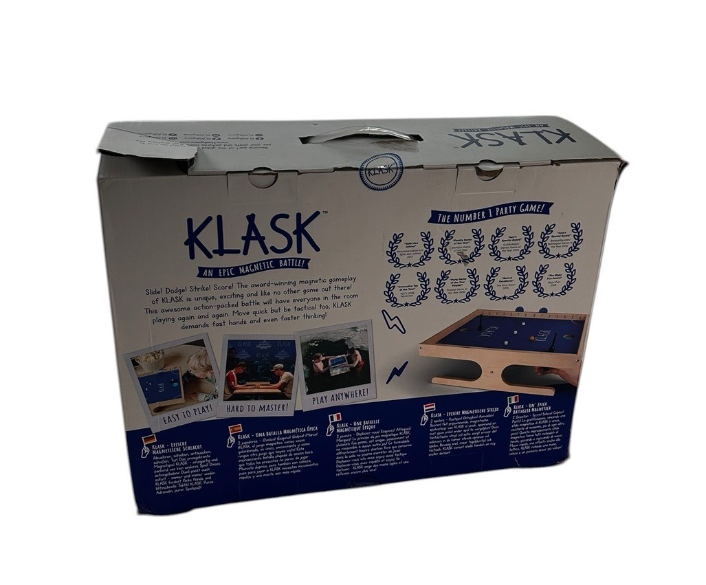 Klask Game An Epic Magnetic Battle Designed In Denmark Asmodee New Open Box