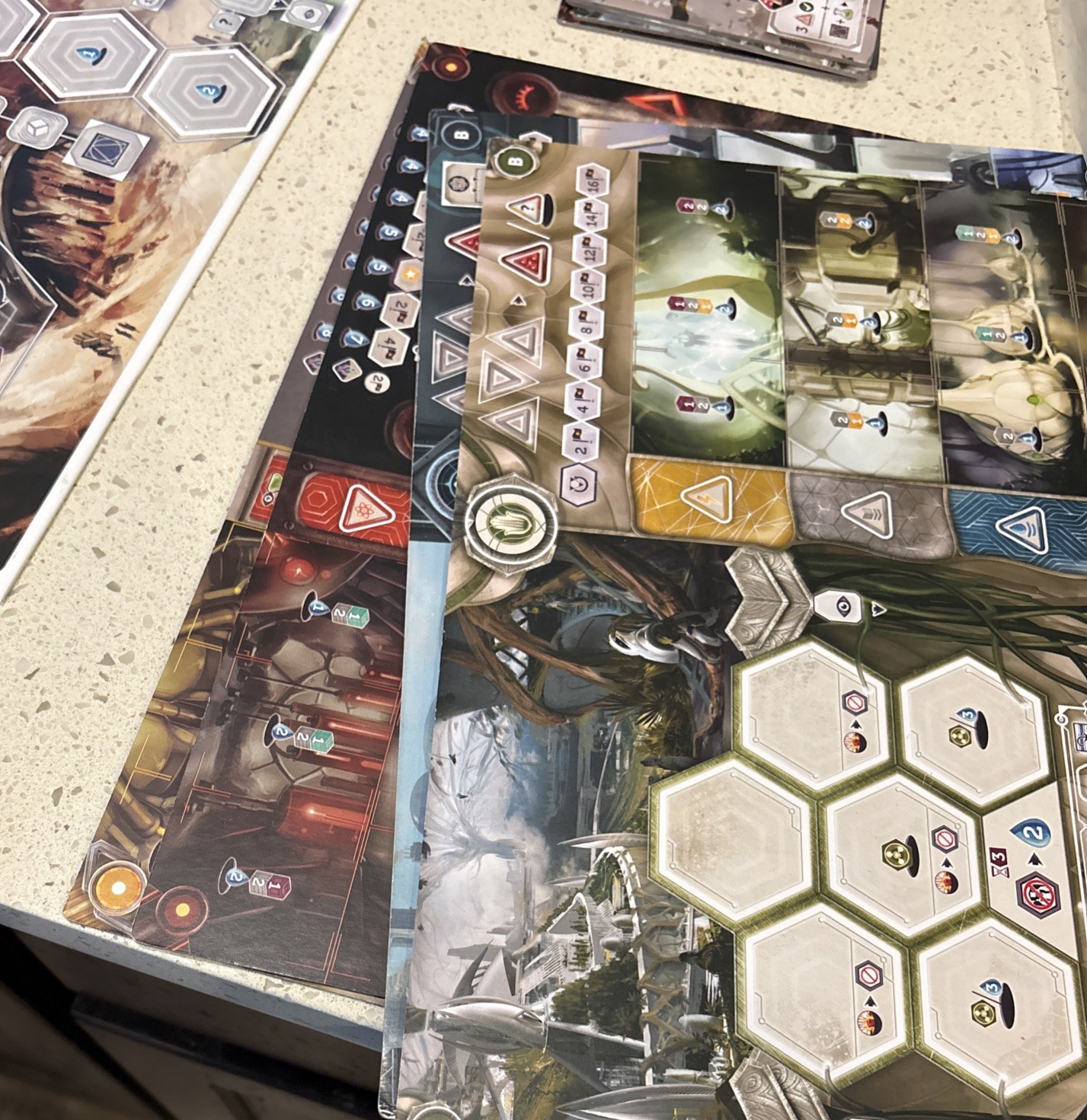 Anachrony by Mindclash Games Epic Sci Fi Board Game Complete In Box Excellent