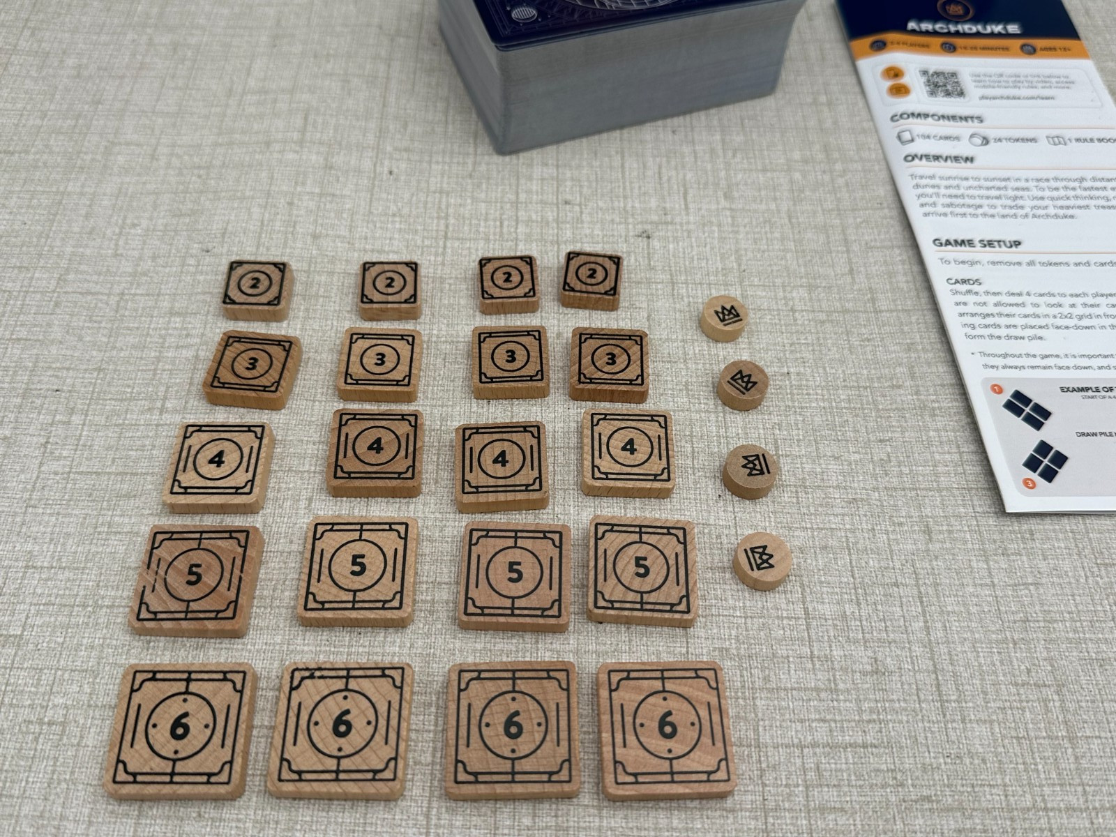 Archduke: A Fast-paced Game of Strategy, Memory, &Sabotage Stellar Factory 2020