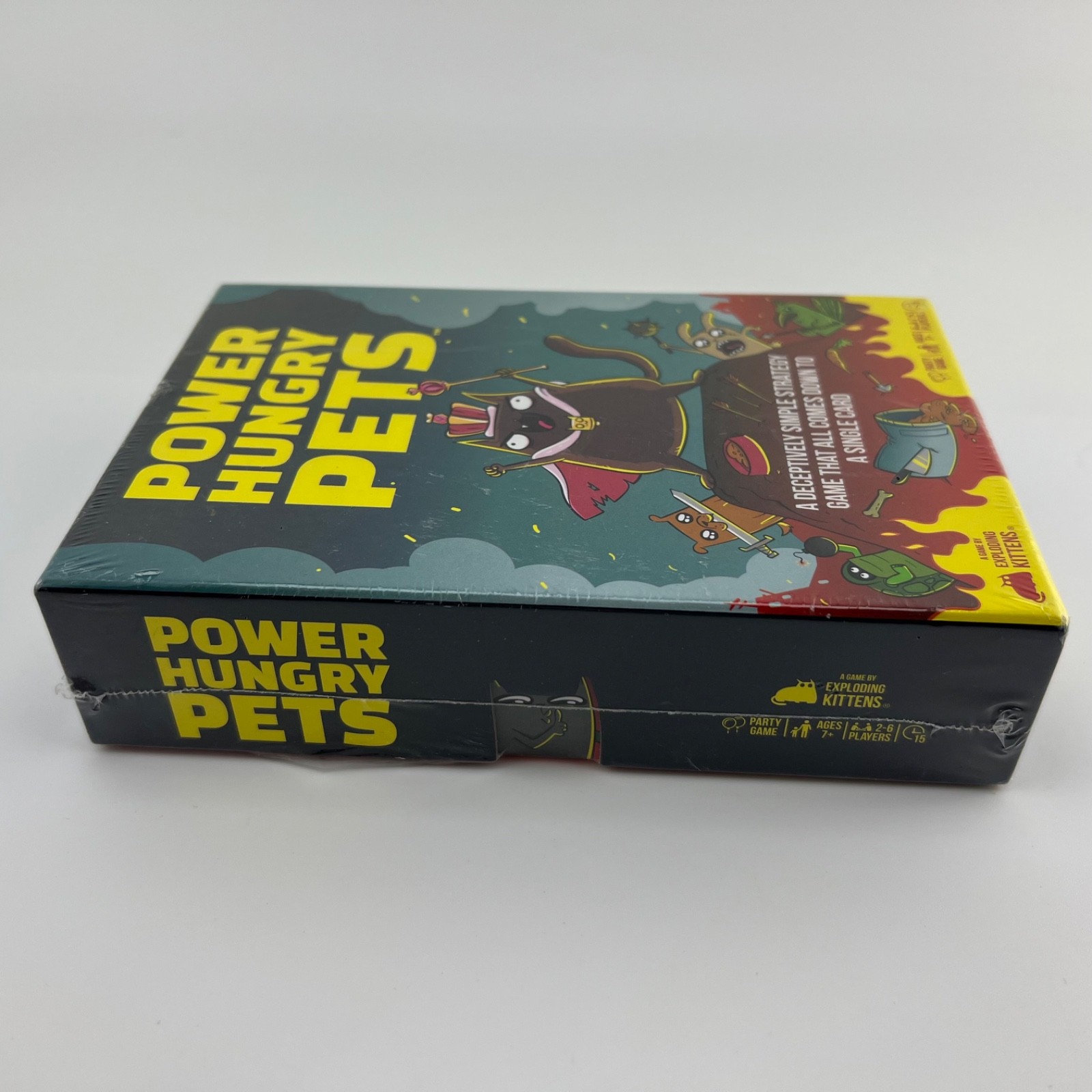 Exploding Kittens: Power Hungry Pets – Board Game