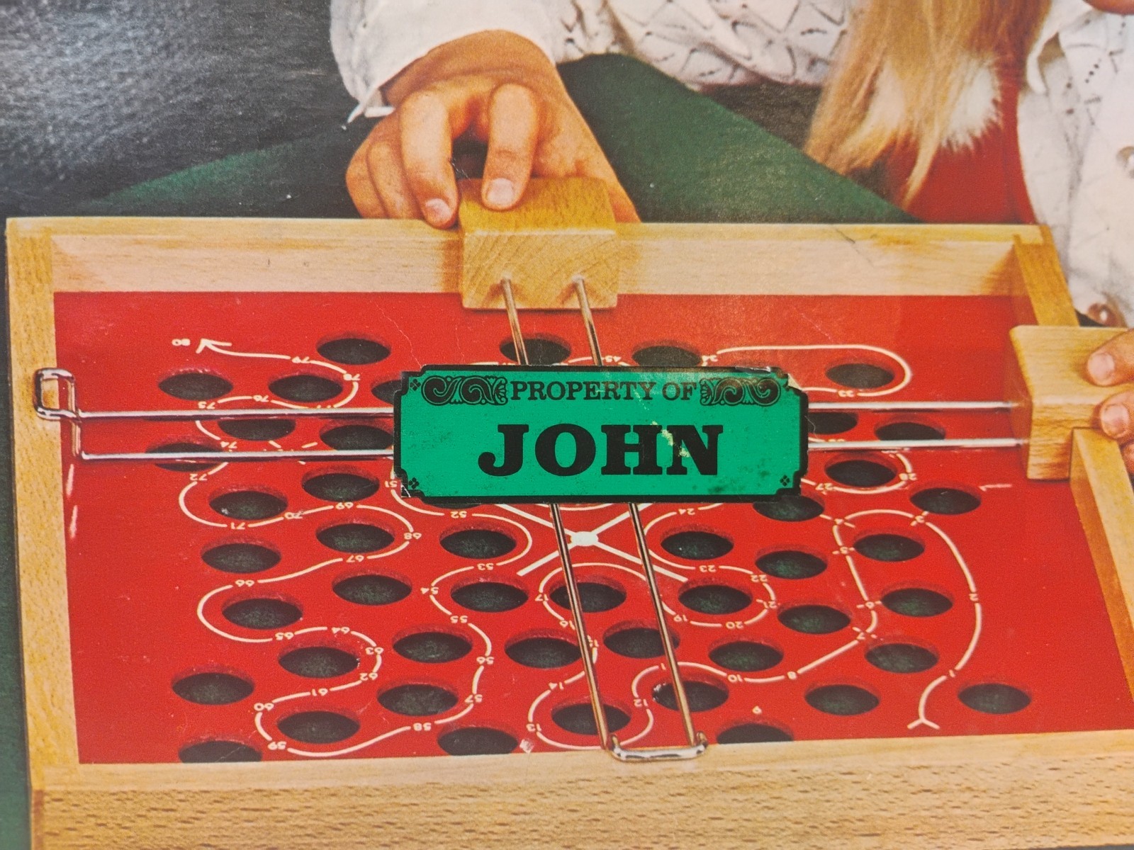 RARE Vintage 1971 Brio Of Sweden Fork-Labyrinth Board Game Gaffel-Labyrint