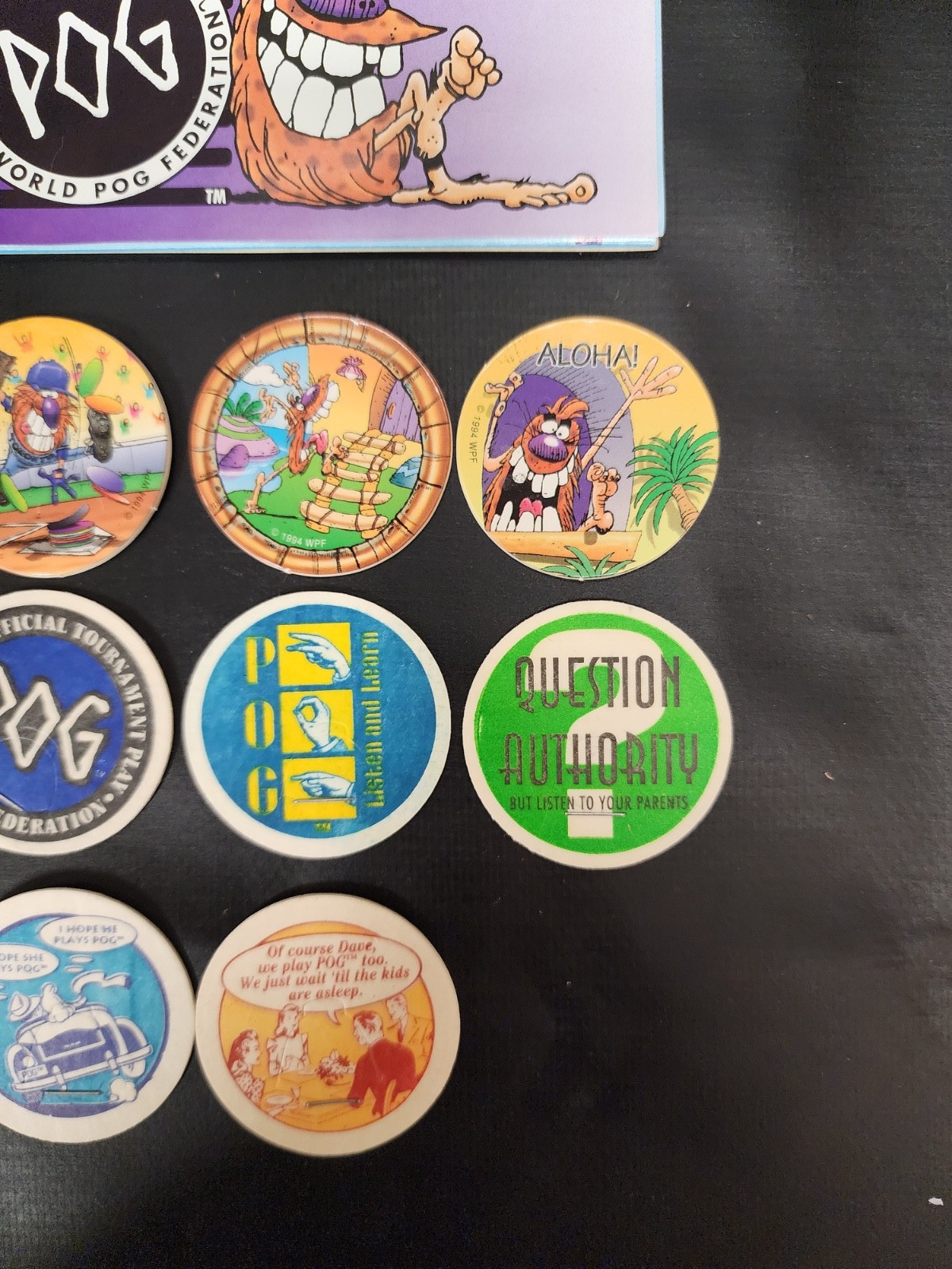 The World POG Federation Micro Tournament Game Pack 1994 Vintage Edition