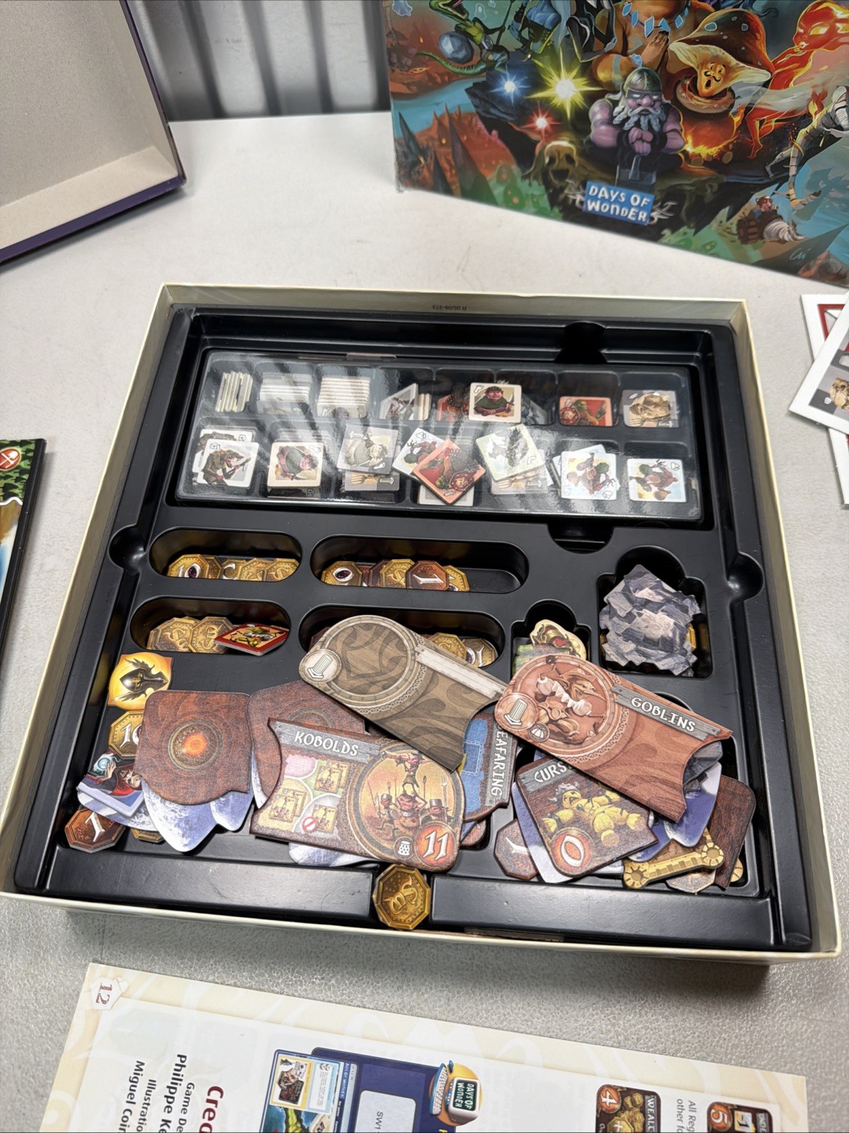 Small World Board Game w/ Underground & Cursed Expansion Board Game Lot