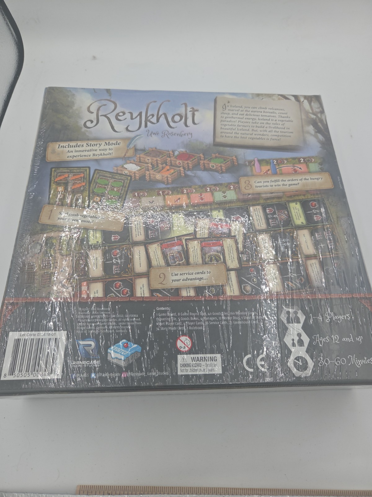 Reykholt Renegade Board Game Uwe Rosenberg BNIS