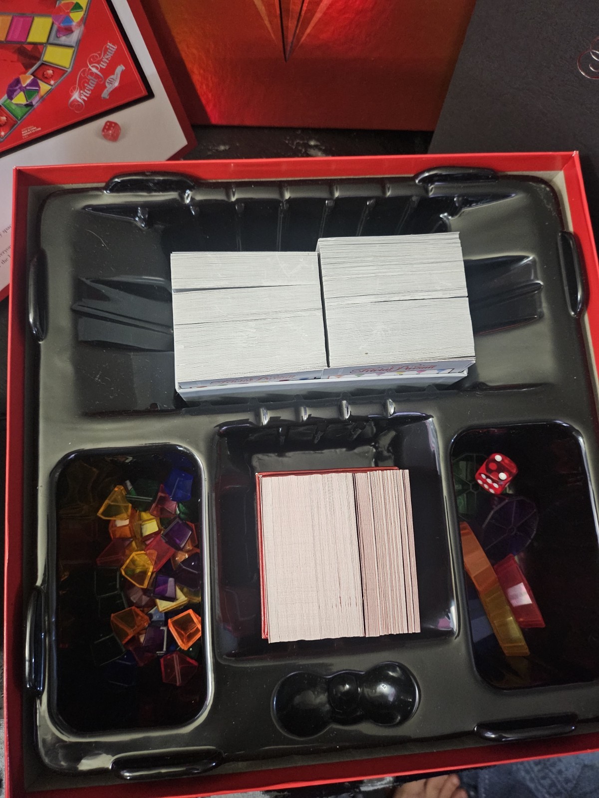 Hasbro Trivial Pursuit 40th Anniversary Ruby Edition Game Board – E1923
