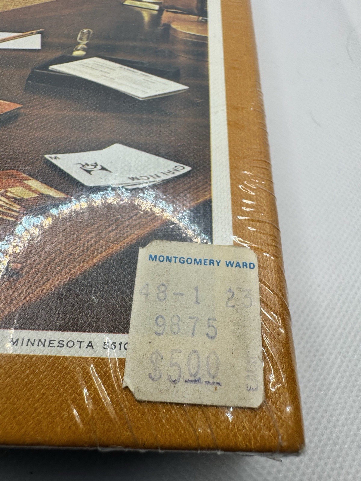 Vintage 1970 FOIL 3M Gamette Bookshelf Game of Words & Wits NEW SEALED -Made USA