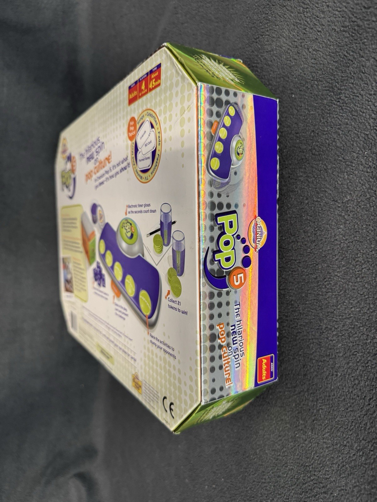 Cranium Pop 5 Adult Pop Culture Trivia Console Board Game – Brand New & Sealed