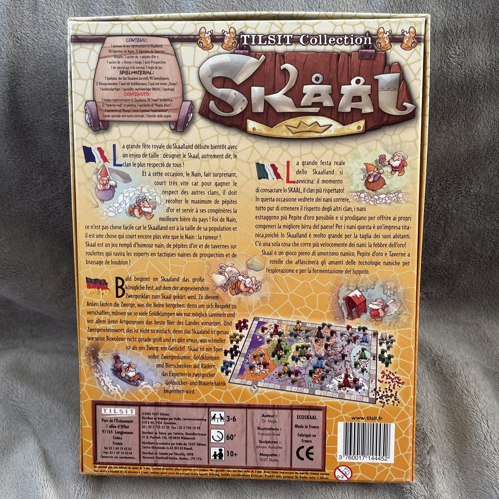 Skaal Brettspiel Tilsit Collection 2004 MINT
