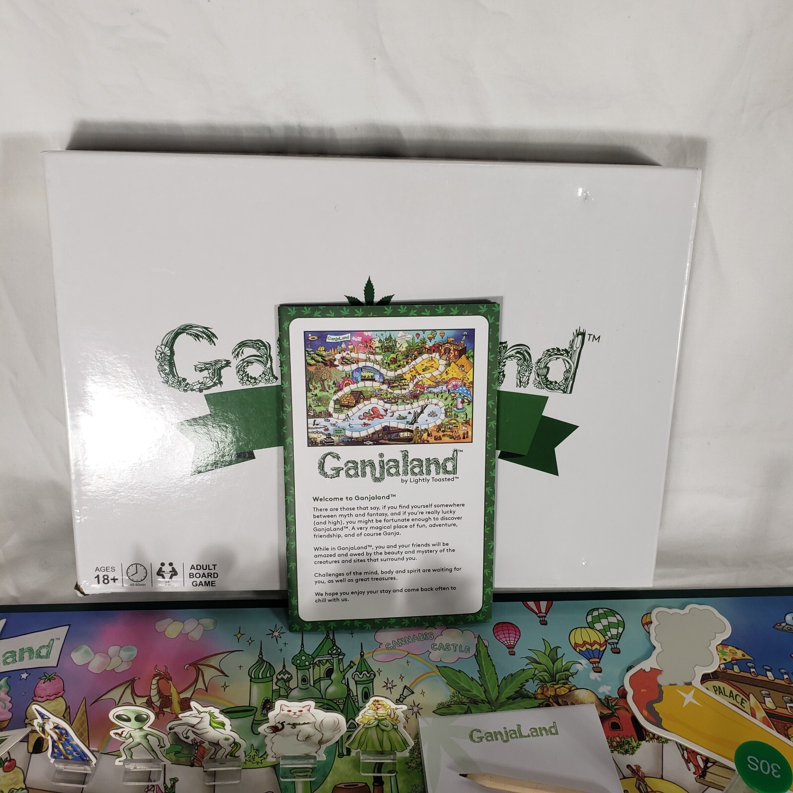 GanjaLand an EPIC Weed Adventure Board Game – 100% Complete