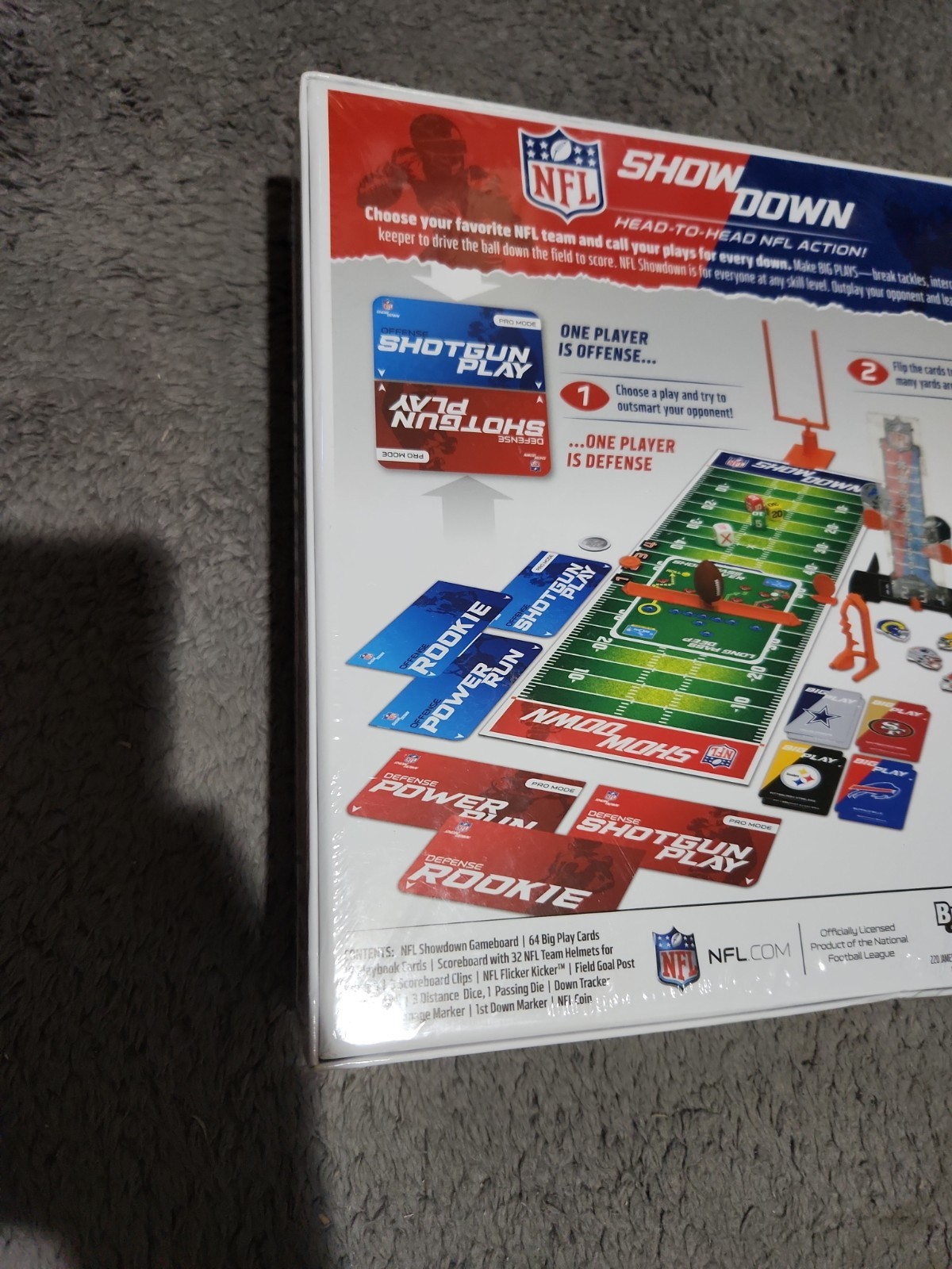 NFL Football Board Game SHOWDOWN You Call The Plays by Buffalo Games New