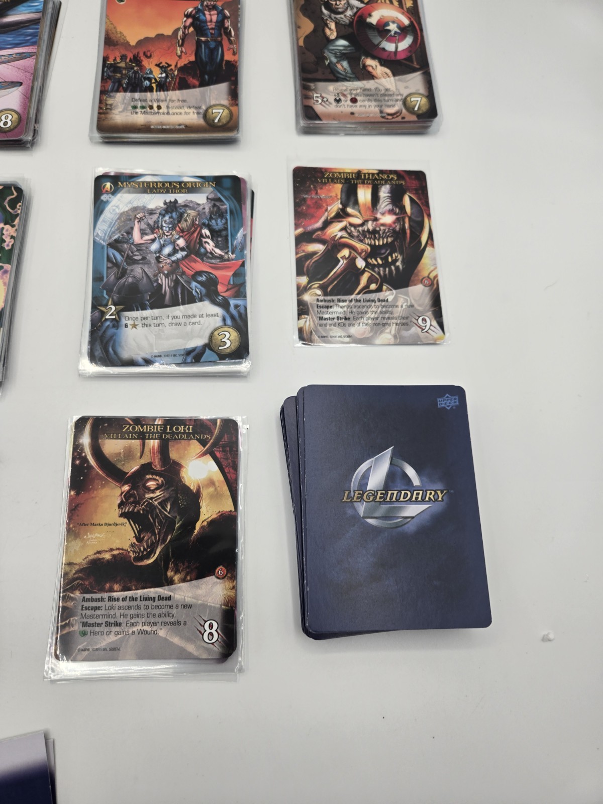 Marvel Legendary Deck Building Game Dark City Plus More !