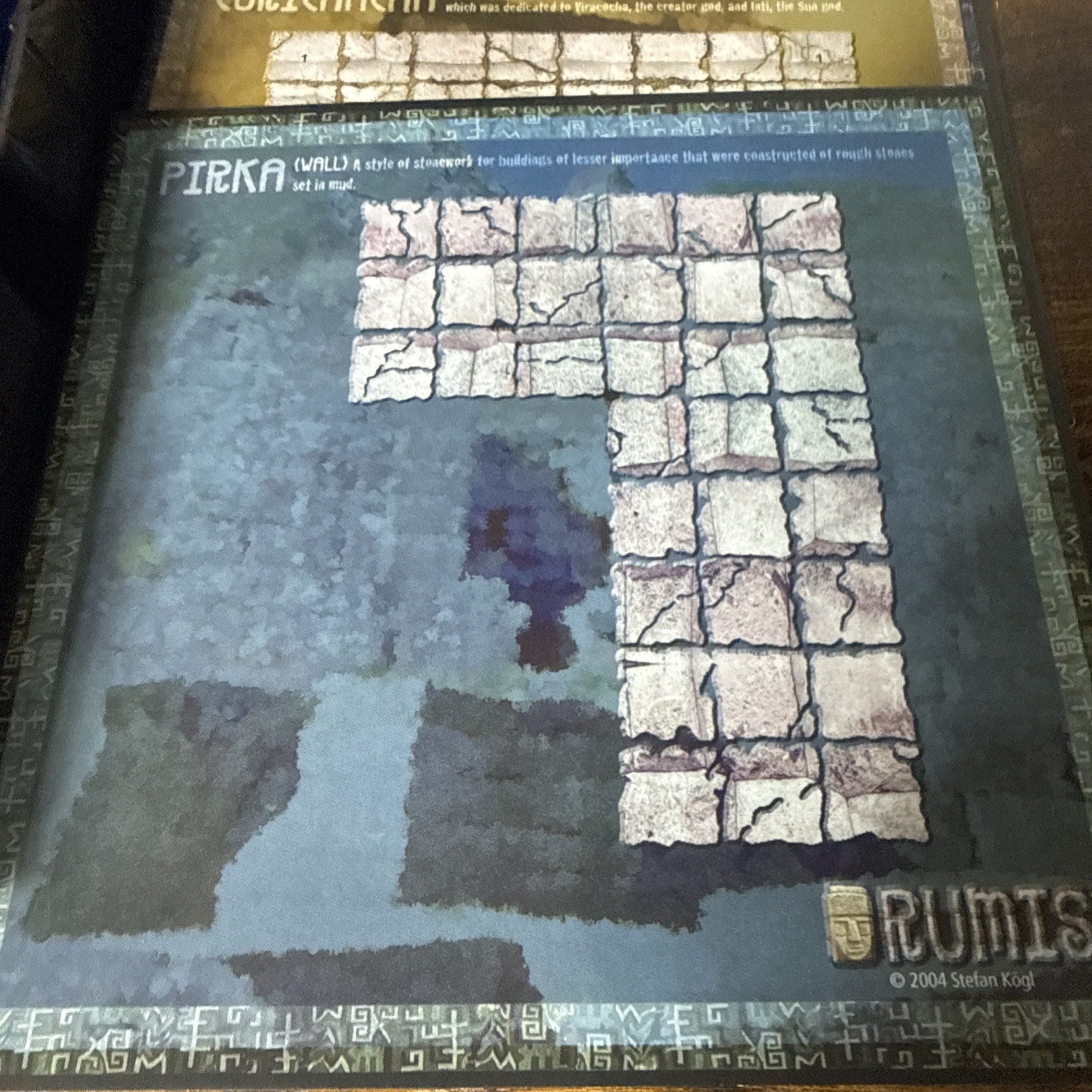 Rumis COMPLETE Educational Insights 2004 Kids Strategy Stones Pyramids Inca