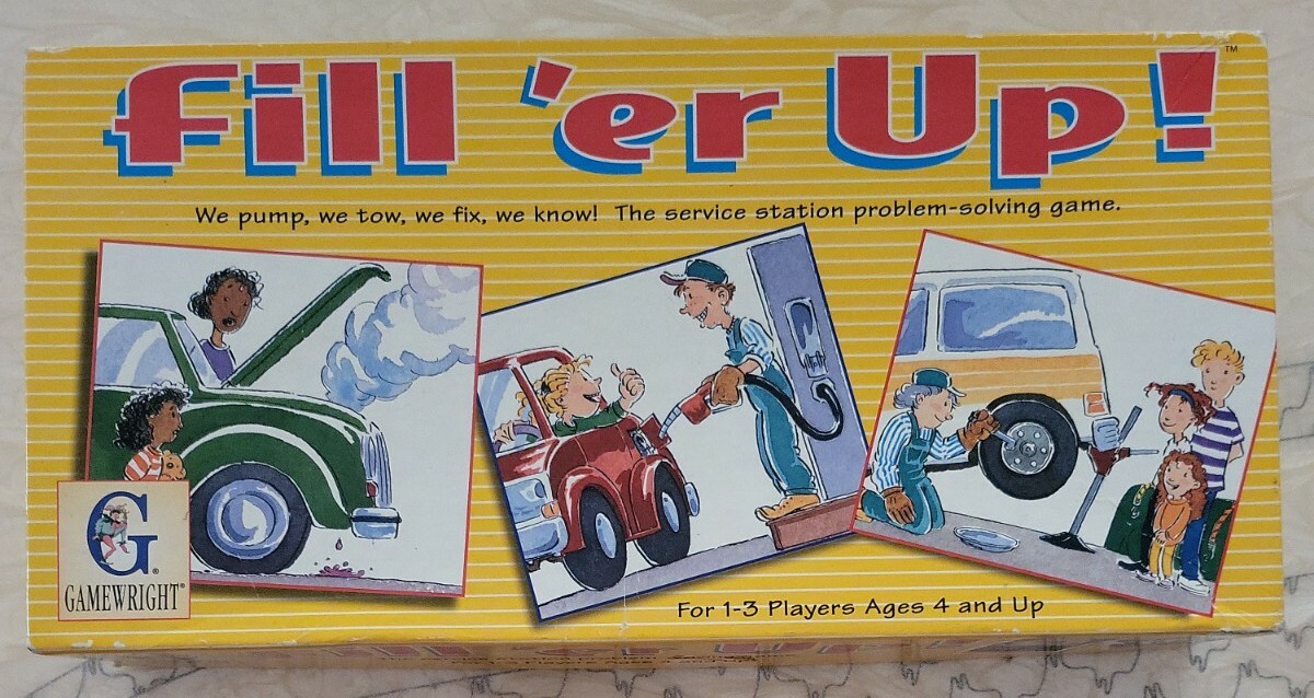 Fill’er Up Service Station Problem Solving Game 1996 Complete