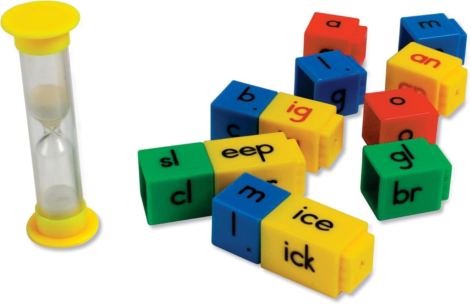 Customizable Word Building Board Game – Engage 2-4 Players Ages 7+ with Phonics