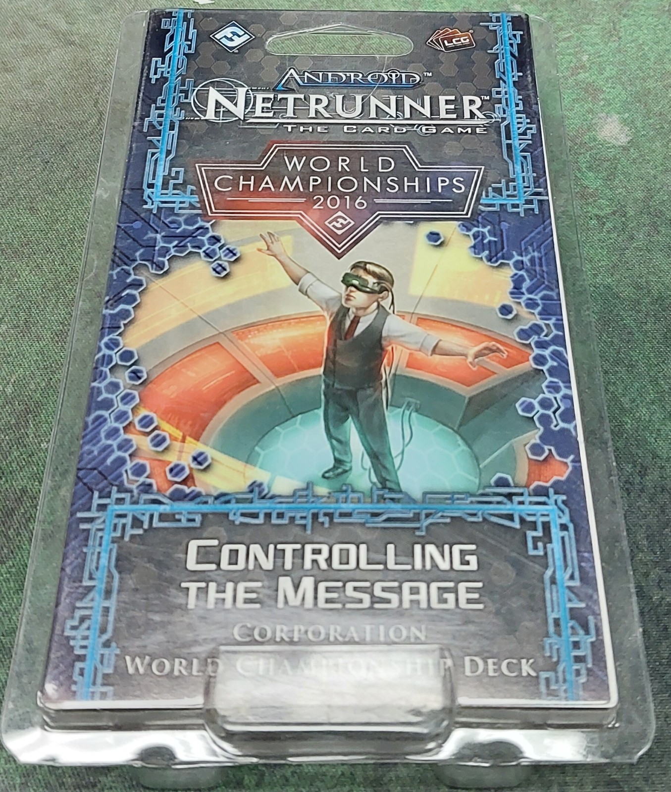 Android Netrunner World Championship Deck 2016 Controlling the Message Sealed