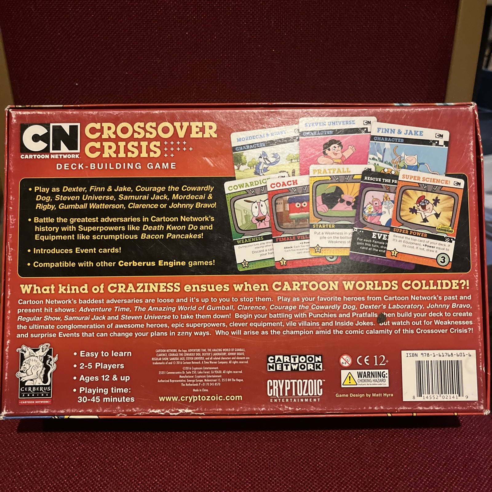 Cartoon Network Crossover Crisis Deck Building Game COMPLETE