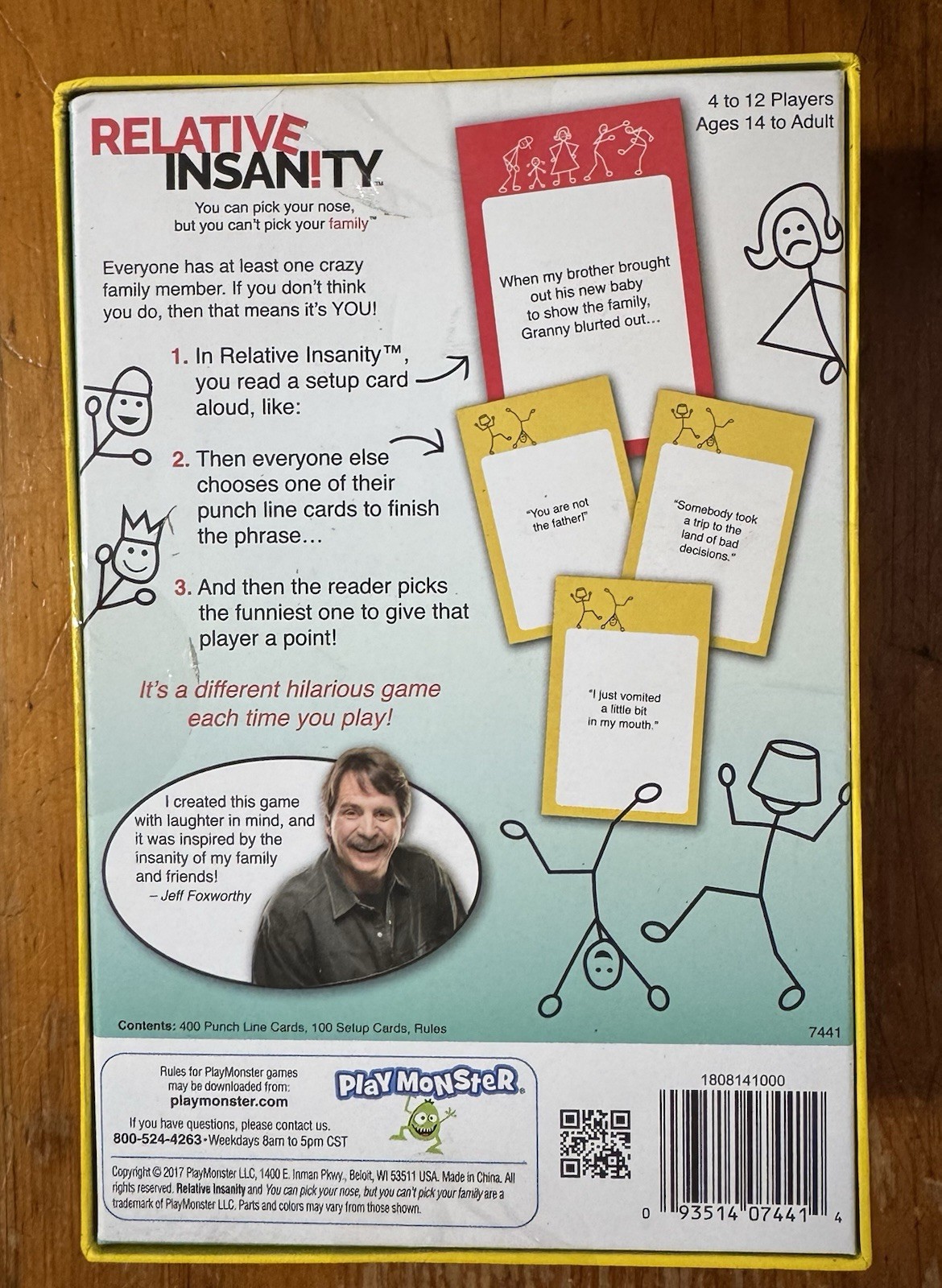 Relative Insanity Party/ Family Game – NIB SEALED