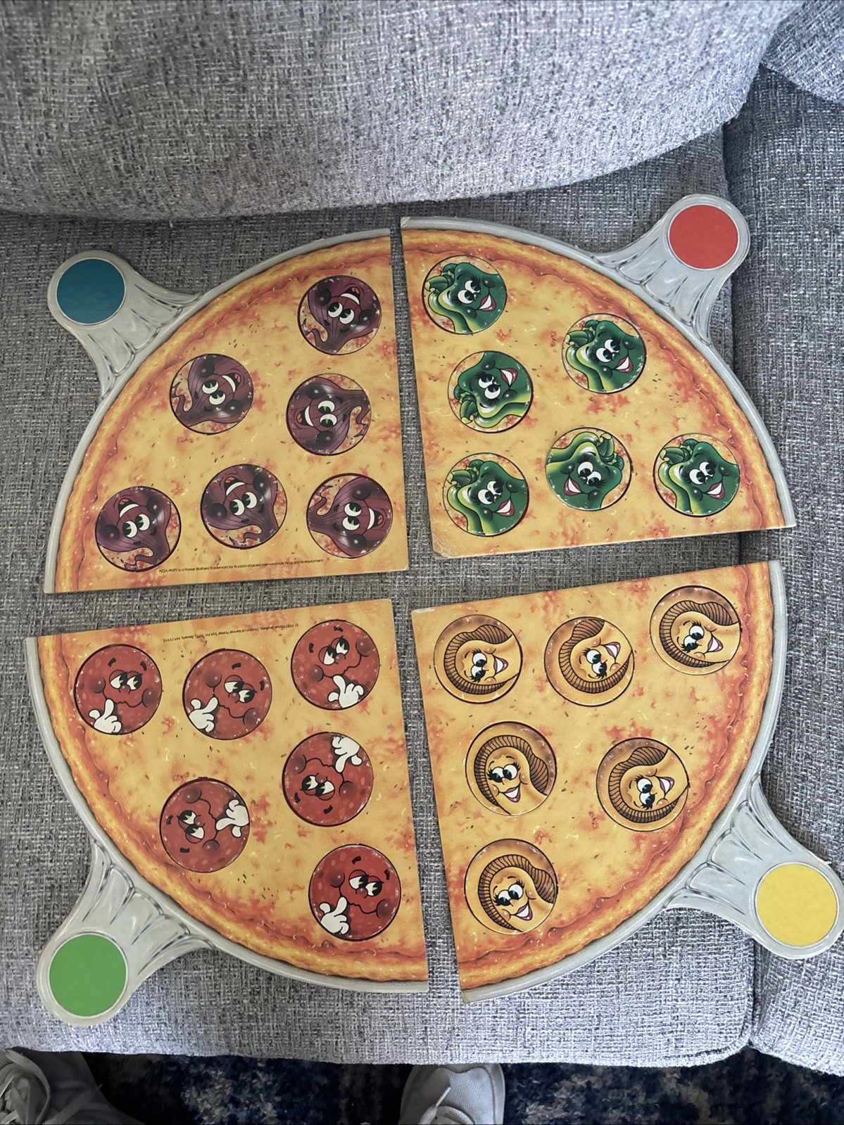 VTG 1987 PIZZA PARTY Board Game by Parker Brothers COMPLETE With Instructions!