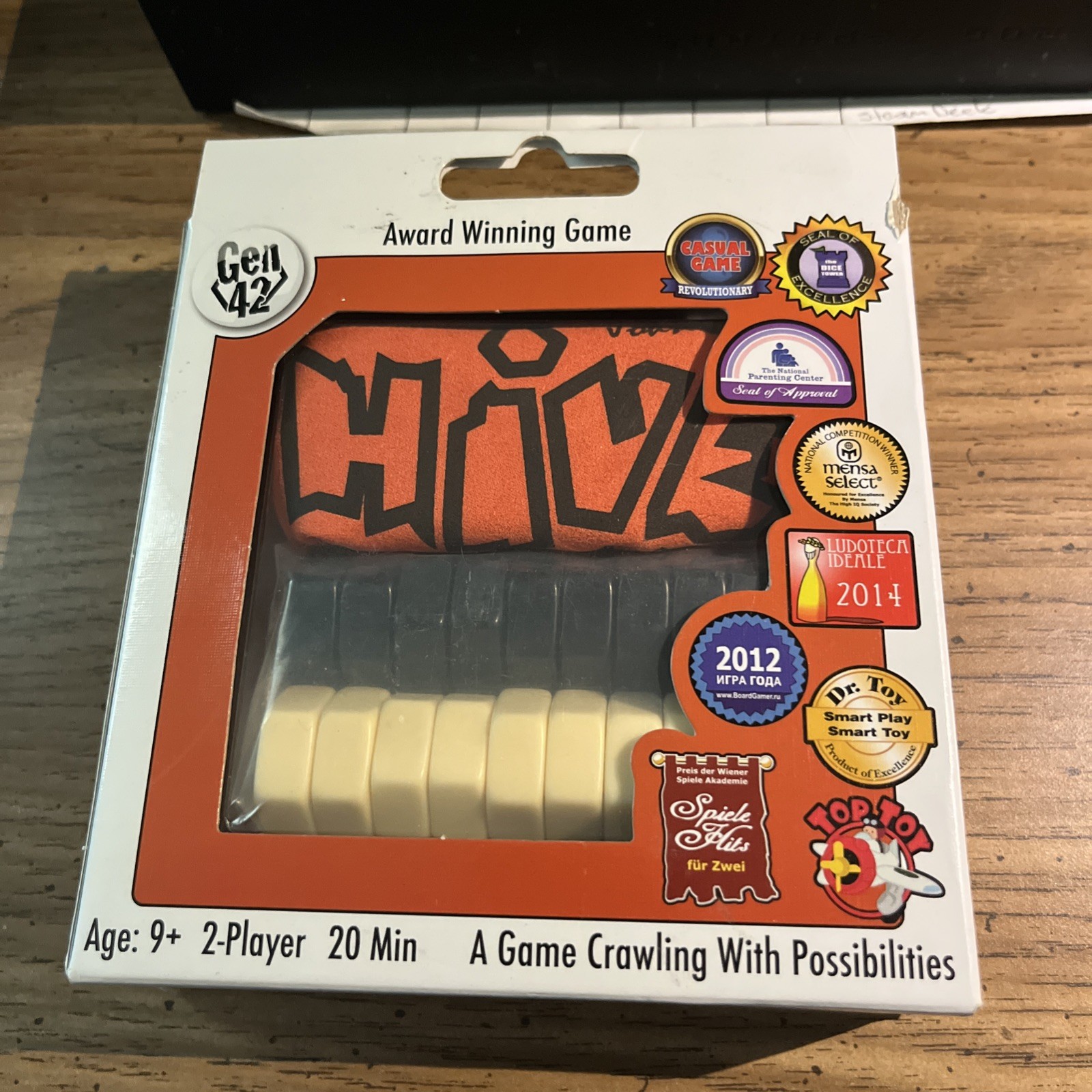 Hive Pocket Tile Board Game Travel Size Ladybug & Mosquito Expansion TCI013 NEW