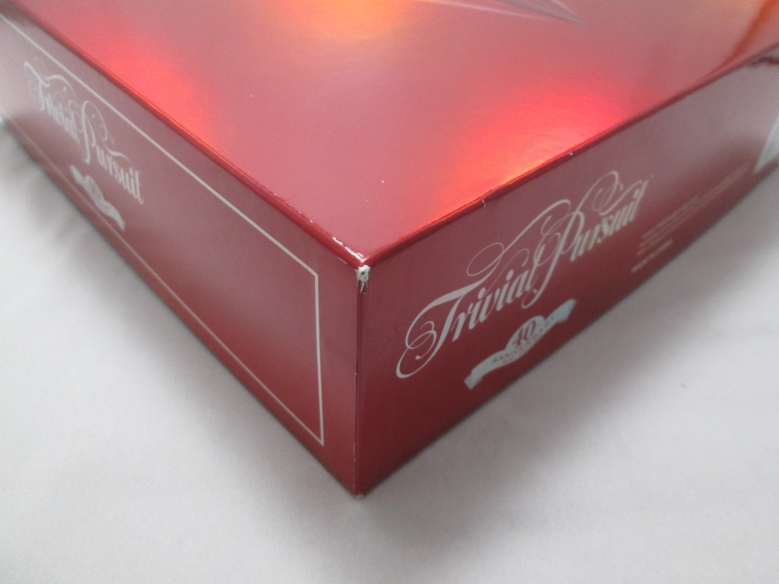 Hasbro Trivial Pursuit 40th Anniversary Ruby Edition Game Board