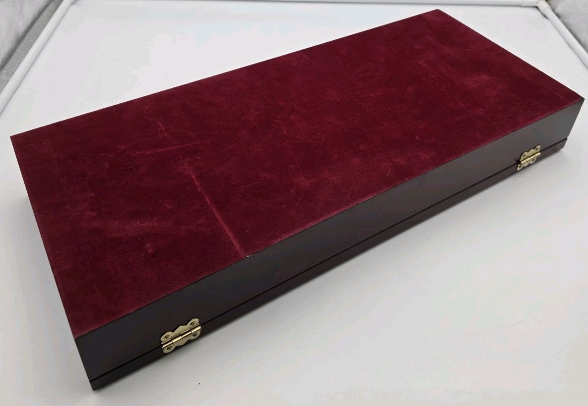 Yellow Mountain Imports American Mahjong Set Classic Black & Redwood Case
