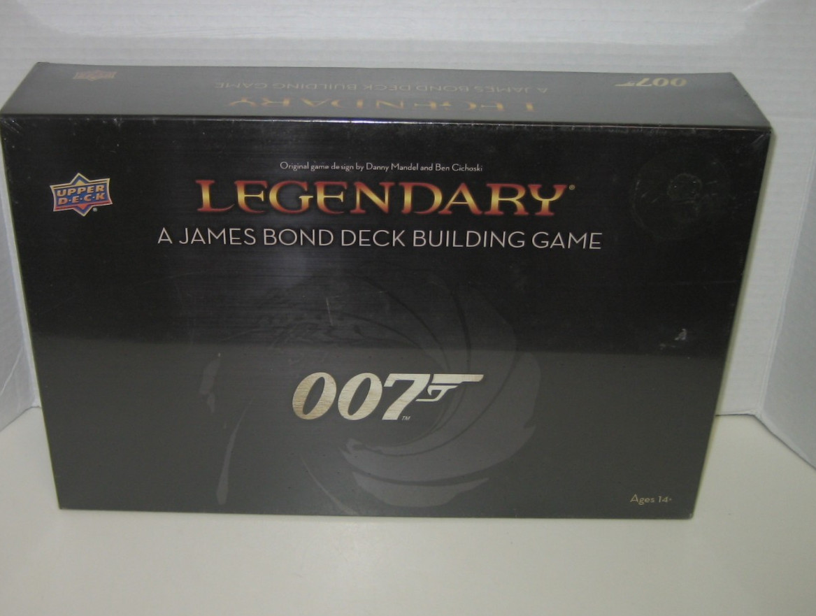 Upper Deck 007 Legendary A James Bond Deck Building Game New Sealed
