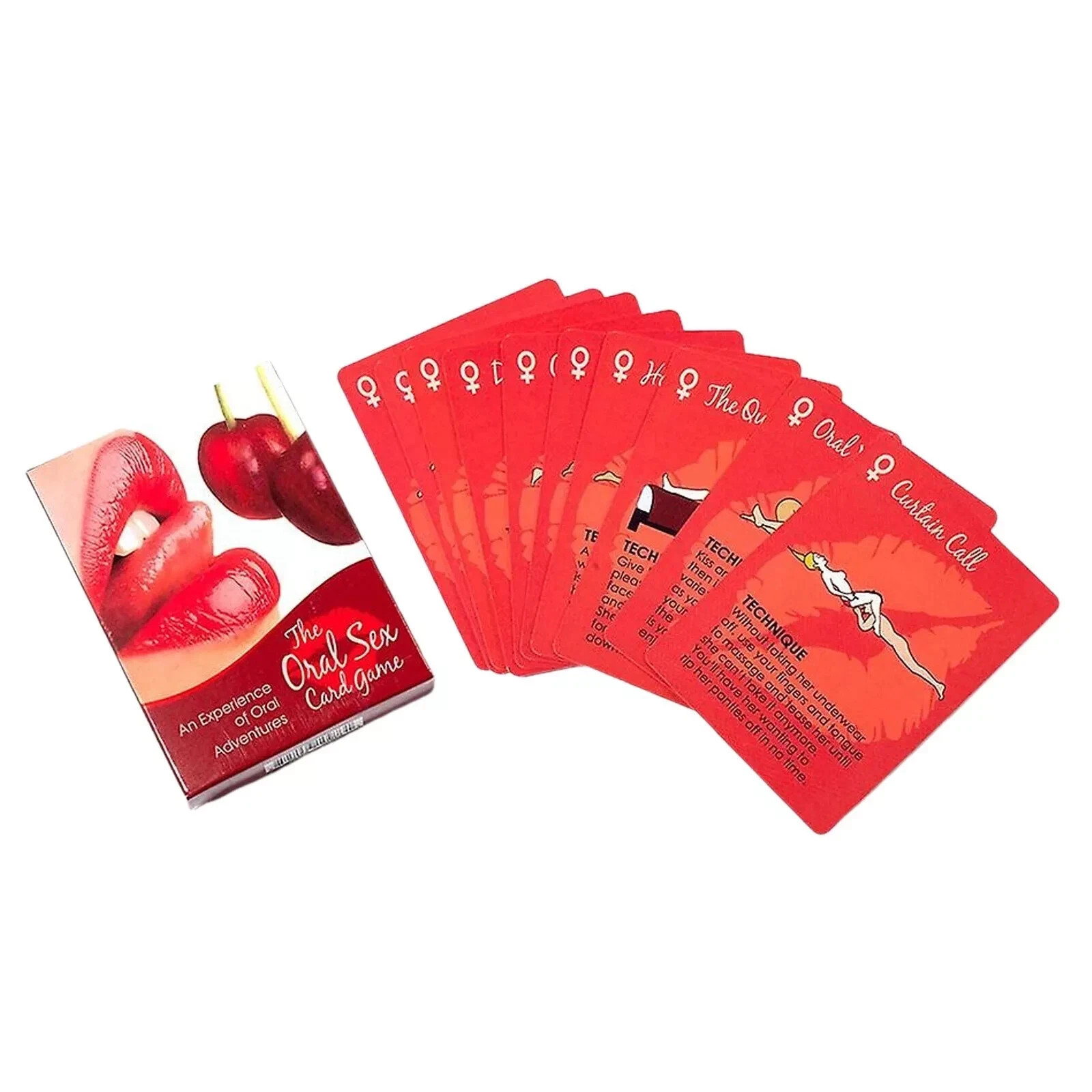 Oral Sex Card Game Adults Couples Fun Foreplay Game Lover Party Paper Game
