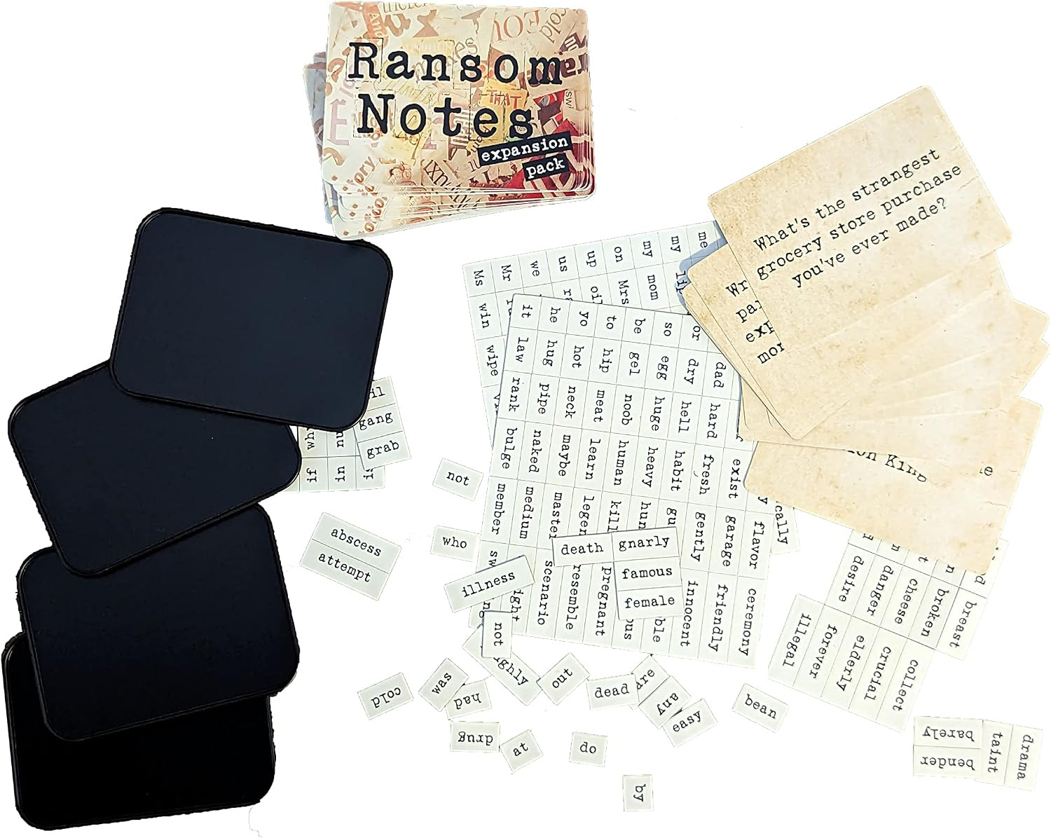 Expansion Pack One – the Ridiculous Word Magnet Party Game, 3