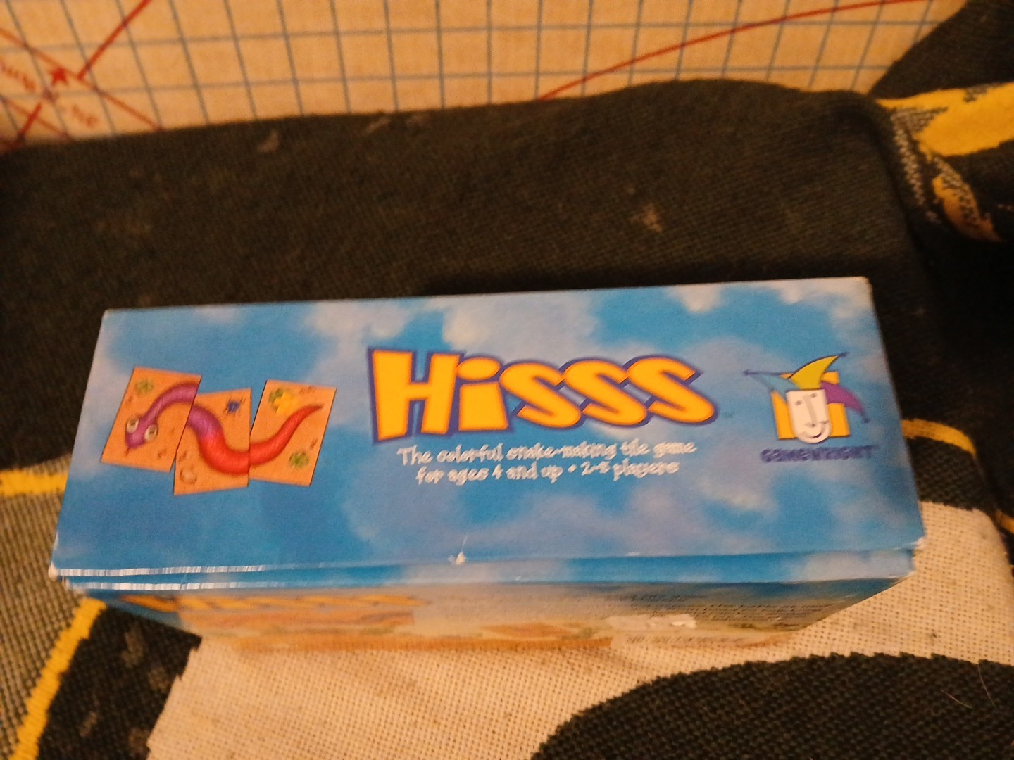 HISSS The Colorful Snake Making Tile Matching Game Gamewright Complete VG Cond