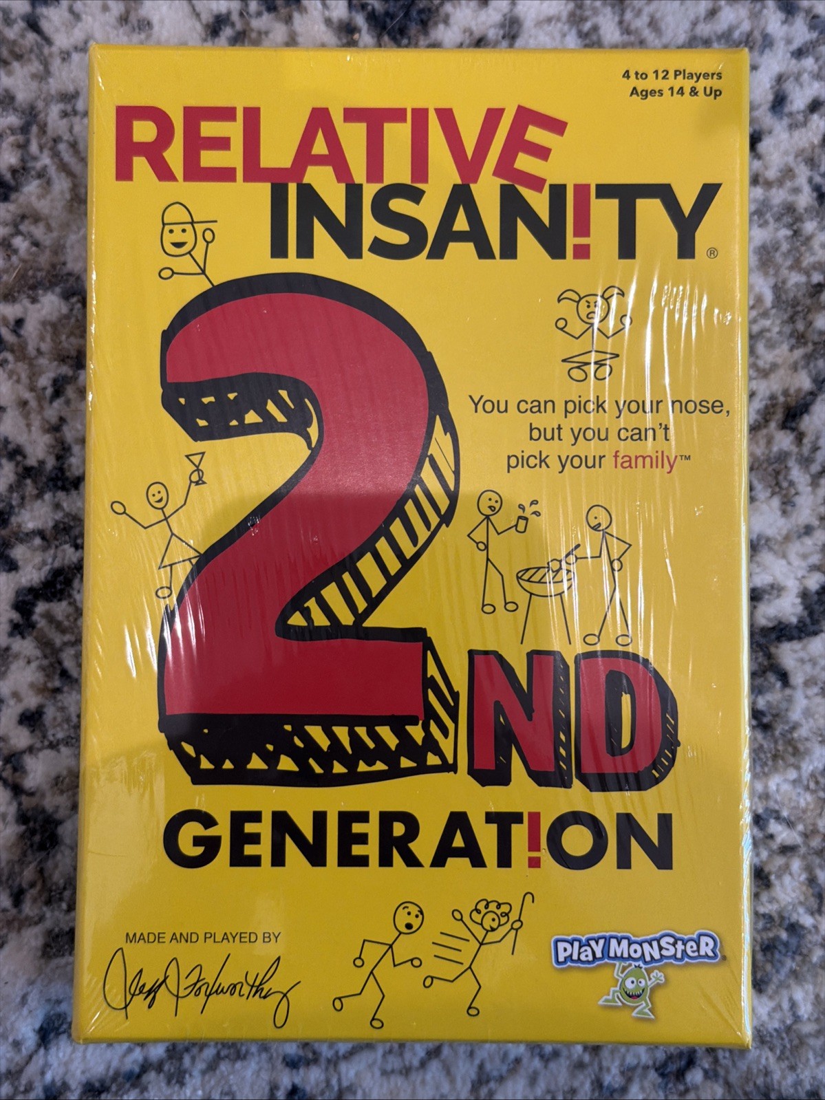 Relative Insanity Game -Jeff Foxworthy- Brand New Factory Sealed Free Shipping