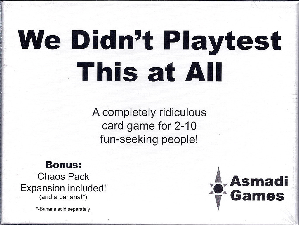 We Didn’t Playtest This At All With Chaos Pack Card Game From Asmadi Games