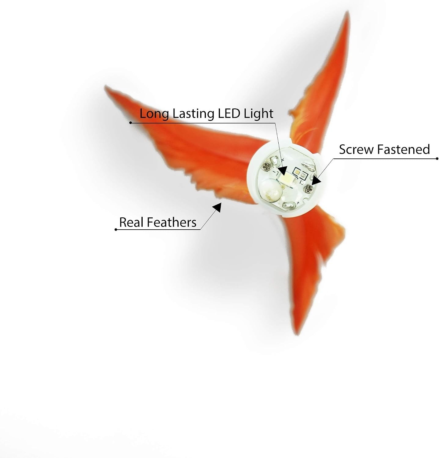 Jazzminton Paddle Ball Game LED Birdies, or Light Up Shuttlecock – New and Im…