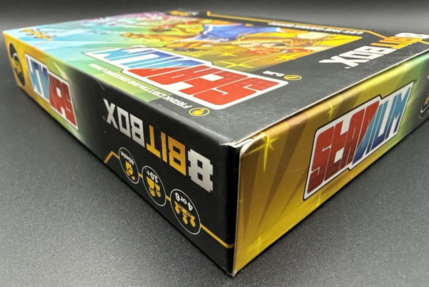 Eight Bit Box: Stadium Board Game -Very Good Box New Unused Contents, 4-6 Player
