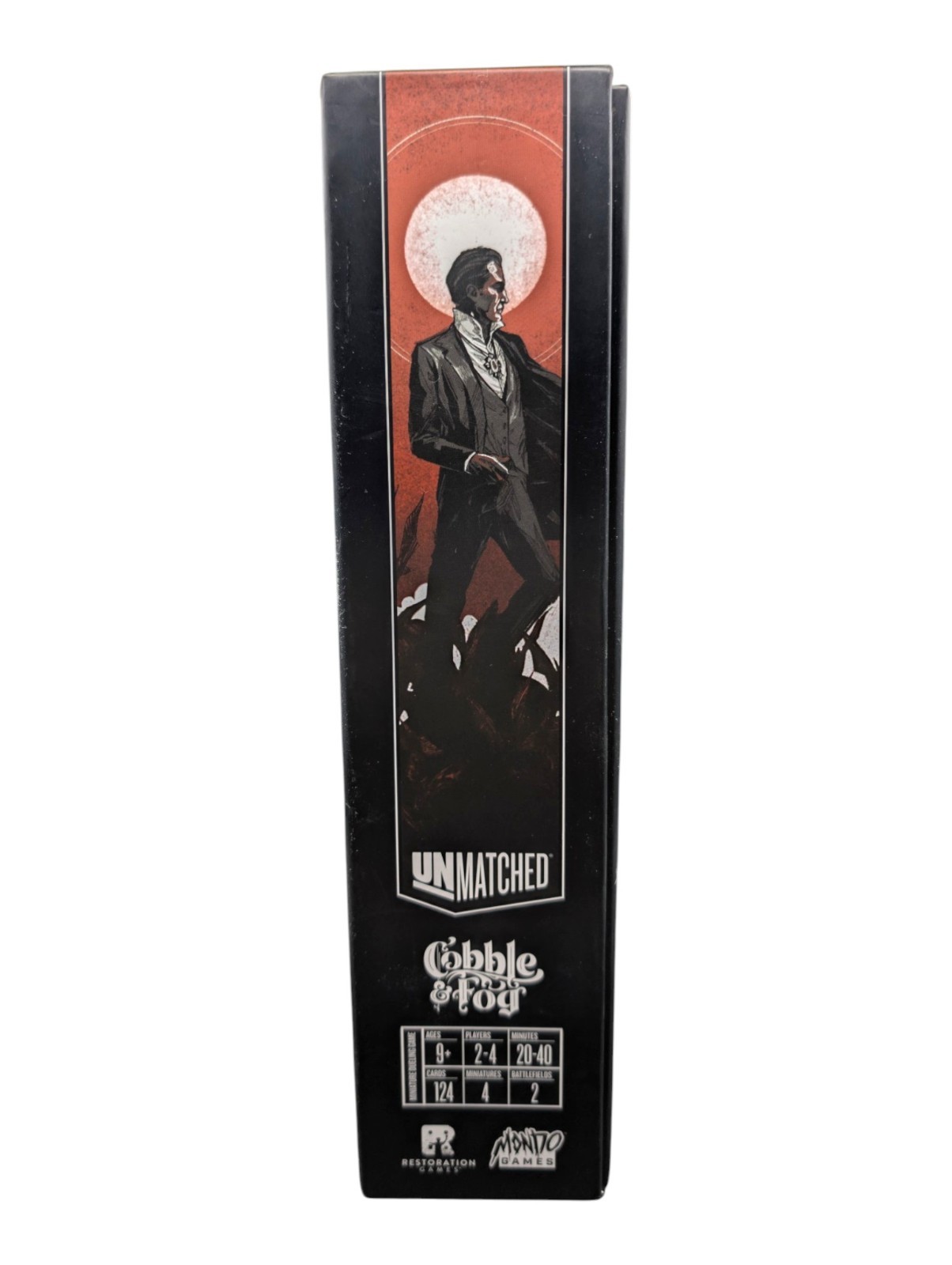 Unmatched Cobble Fog Game Dracula Sherlock Holmes Jekyll Hyde Invisible Man