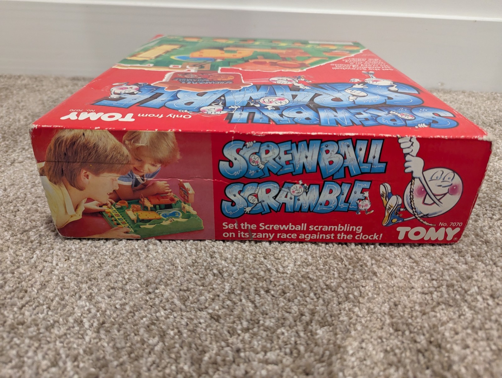 Vintage 1979 TOMY Screwball Scramble Obstacle Game Original