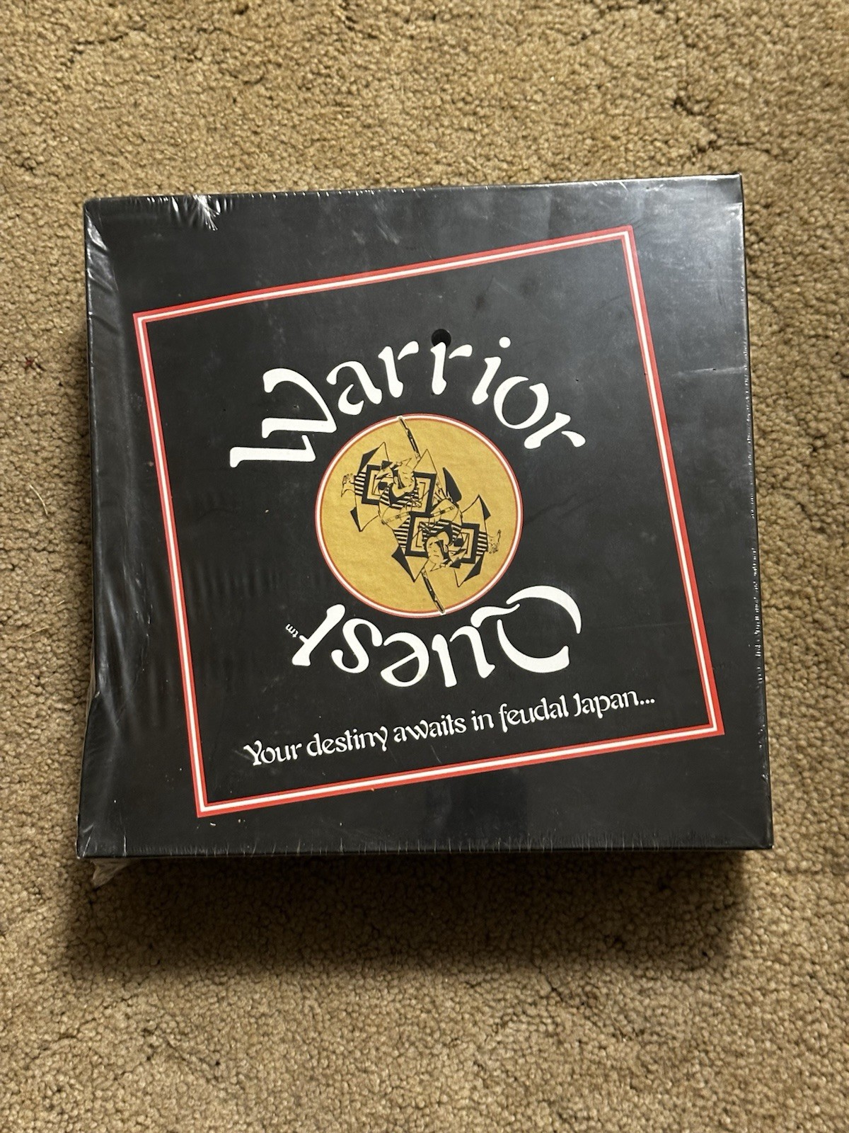 Warrior Quest Your Destiny Awaits In Fuedal Japan 1988 Board Game (RARE SEALED)