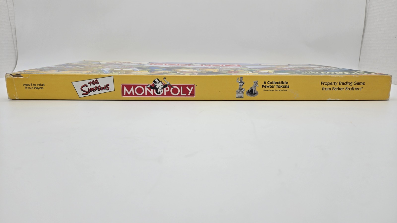 The Simpsons Monopoly Game Welcome To Springfield 2001 Complete Vtg Family Game