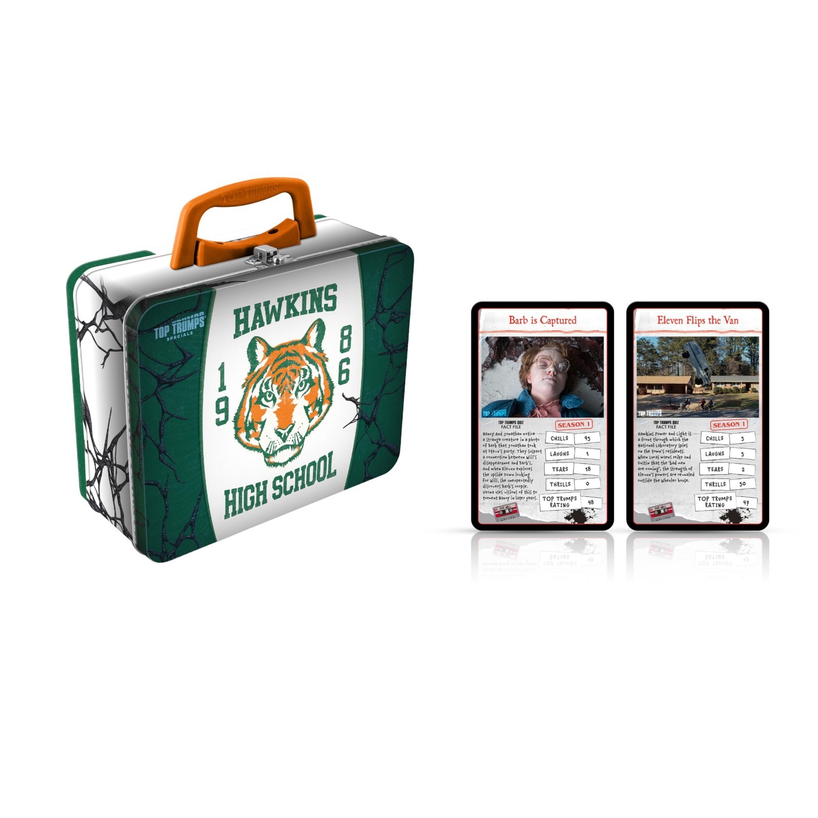 Stranger Things Card Game Tin – Collector’s Edition for Teens & Adults – 2+ Play