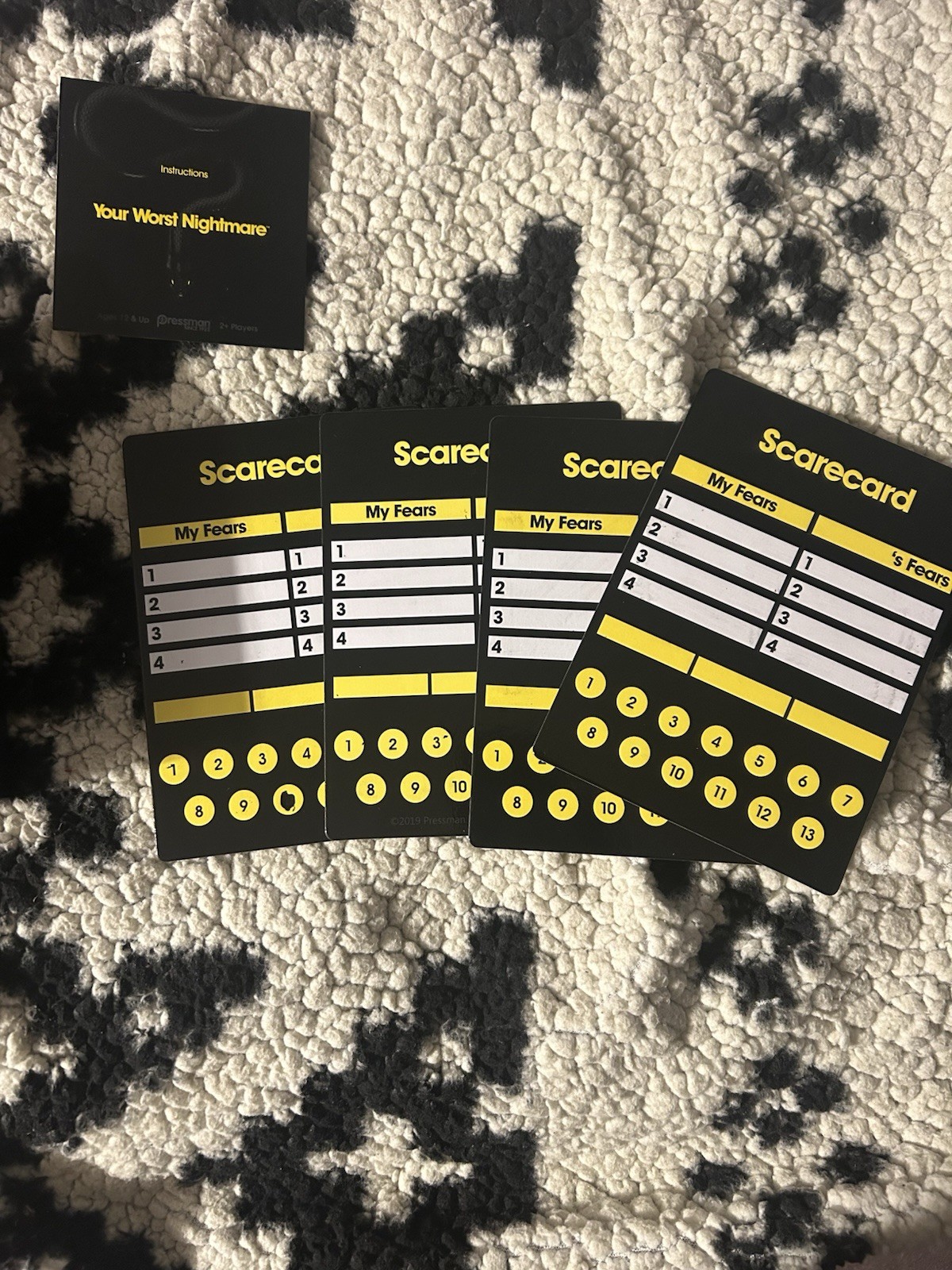 Your Worst Nightmare Card Game by Pressman 2+ Players Ages 12 and Up