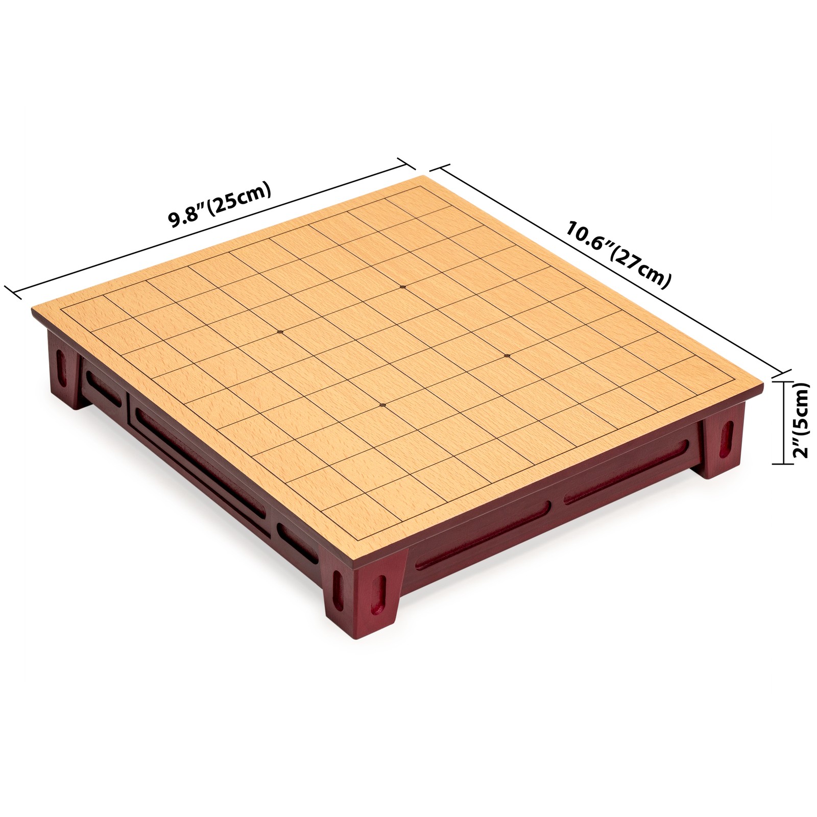 Shogi Japanese Chess Game Set – Wooden Table Board & Traditional Playing Pieces