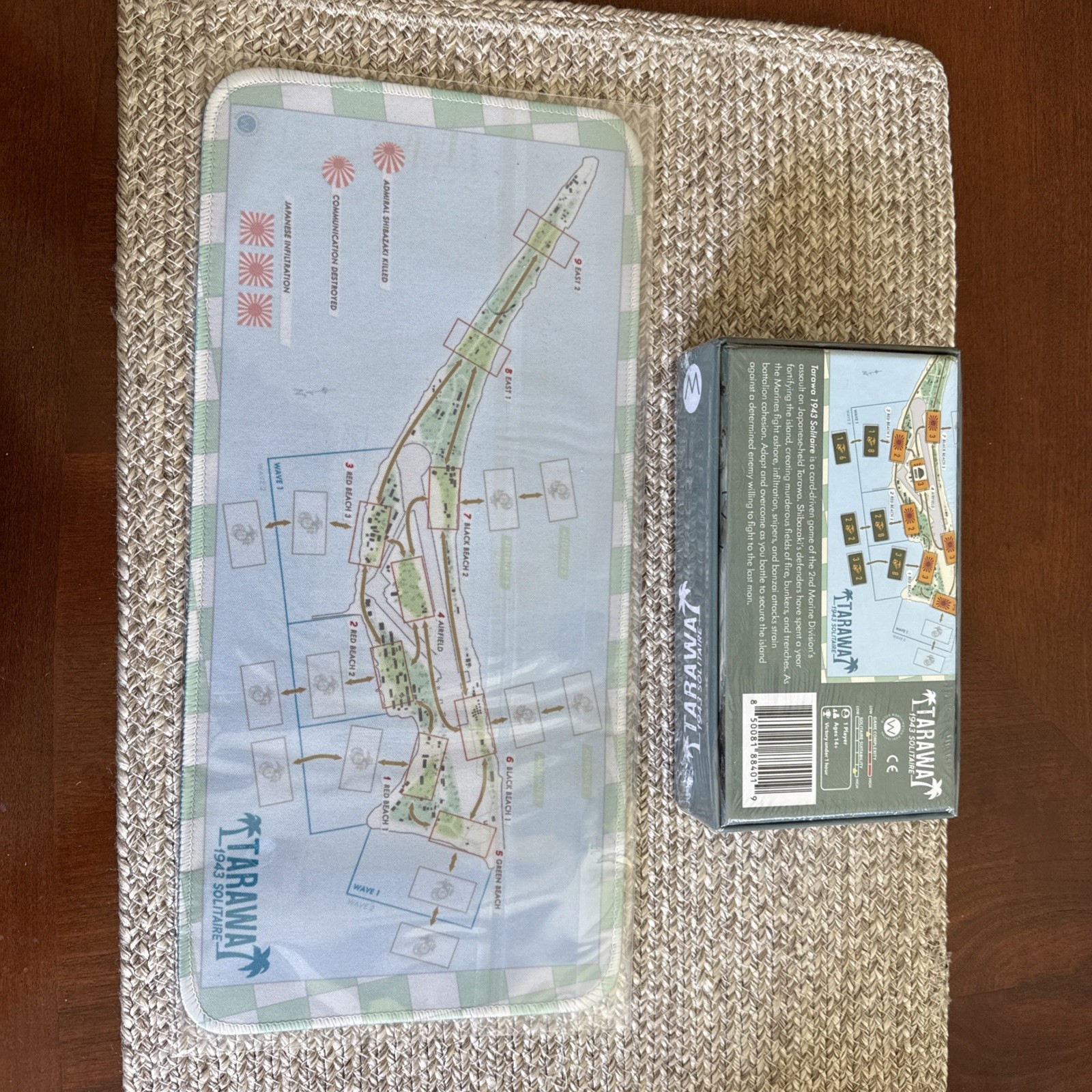 Worthington Wargames Tarawa 1943 Solitaire Travel Box SW (New)