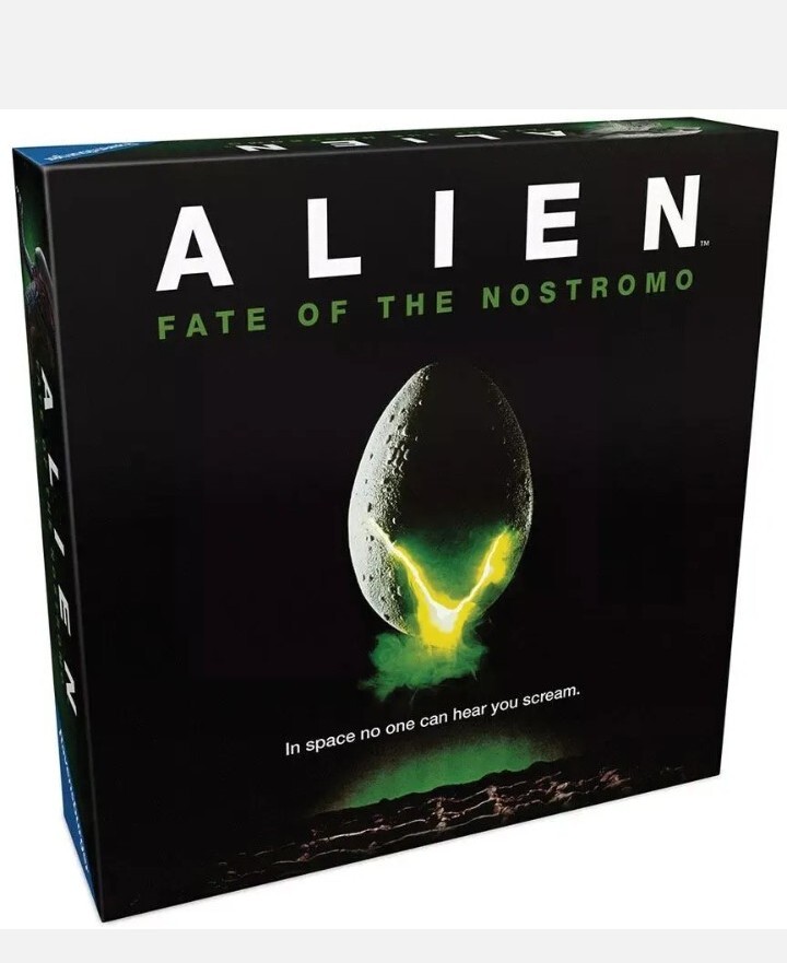 Alien / Fate of The Nostromo / Board Game / 6 figures / 5final missions