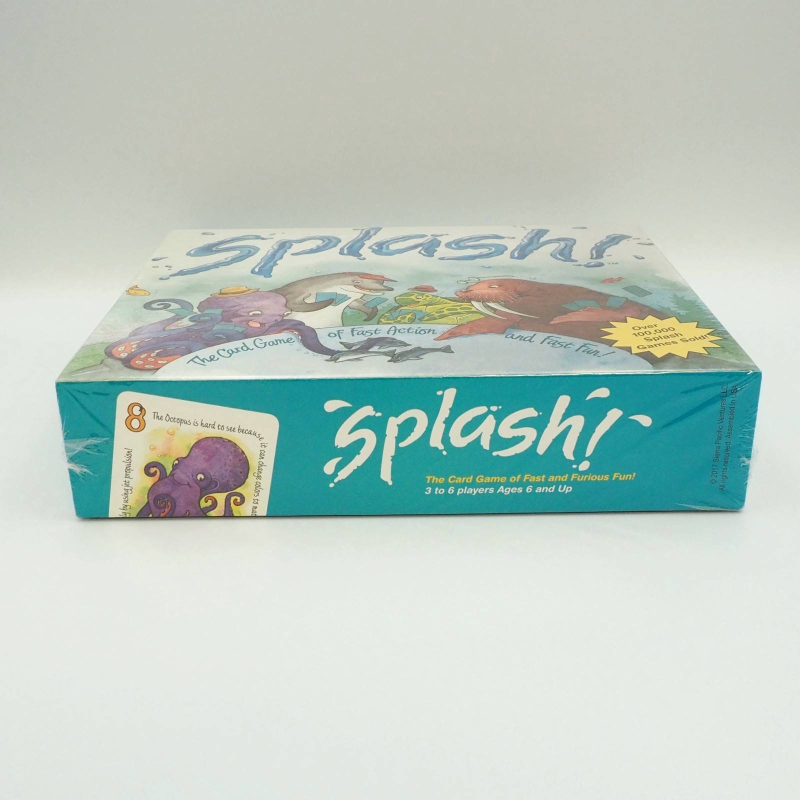 Splash! The Matching Card Board Game 4th Edition Cards 2017 Brand New Sealed