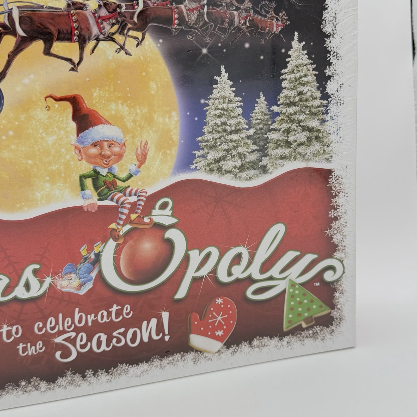 New Sealed Christmas Opoly A Game To Celebrate The Season! Board Game USA