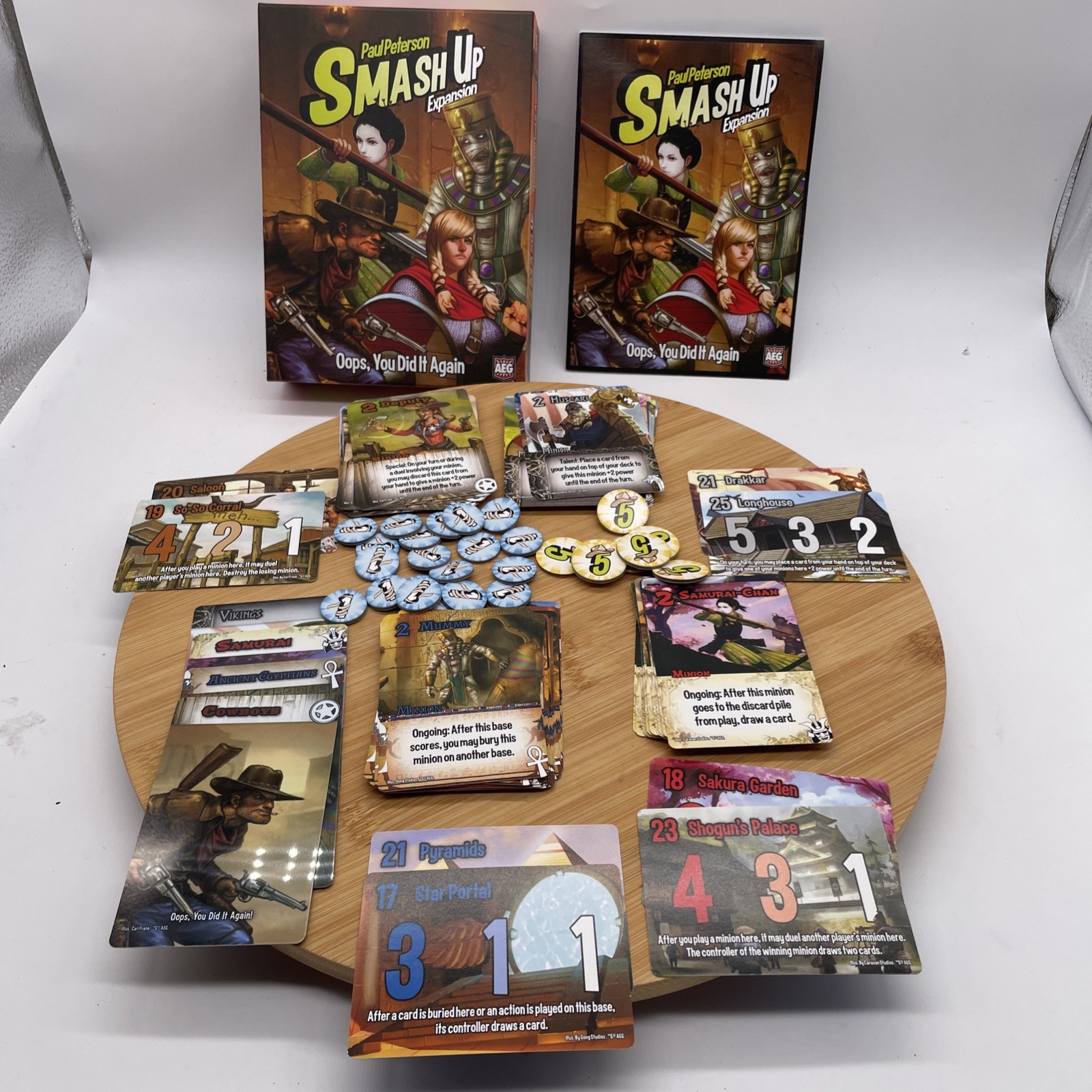 Smash Up – Oops, You Did It Again Expansion 100% Complete